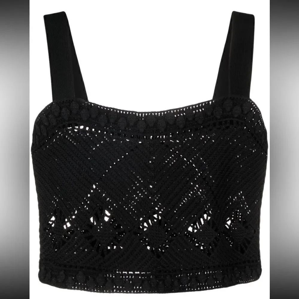 🔆Final Sale🔆 Maje Crochet Knit Top Size Medium & Large NWTs